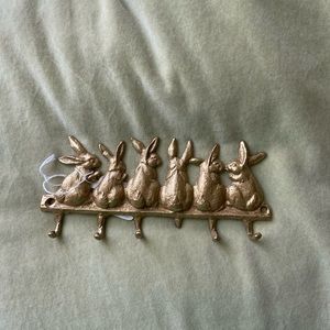 Nursery or Garden bunny hooks